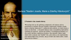 >Nadace Nadání Josefa, Marie a Zdeňky Hlávkových