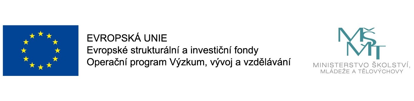 logo pro Operační program Výzkum, vývoj a vzdělávání